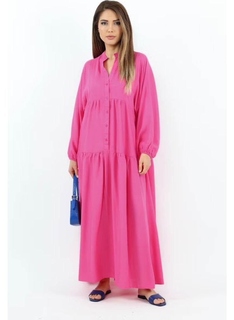 Ritnice Tiered Poplin Dress - Image 4